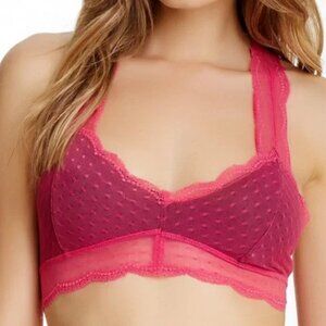 Honeydew "Scarlette" lace racerback Bralette